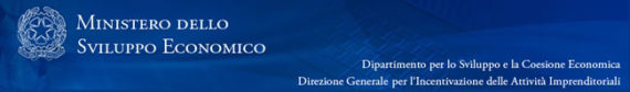 Ministero dello Sviluppo Economico Ministero dello Sviluppo Economico